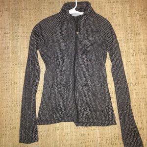 Athleta black workout zip up!